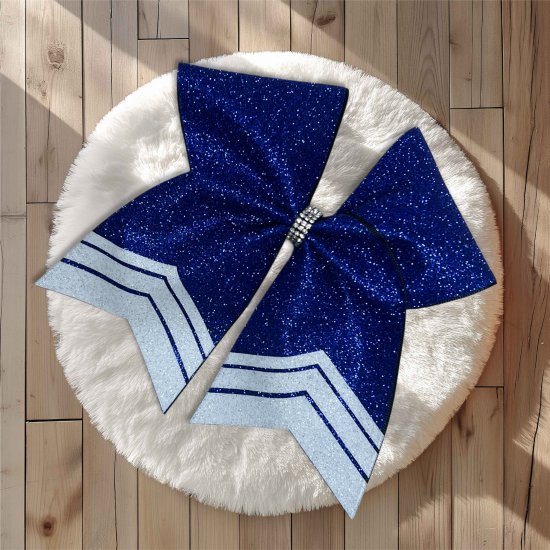 Hairbow Schleife - Birthday Girl - Royal blue